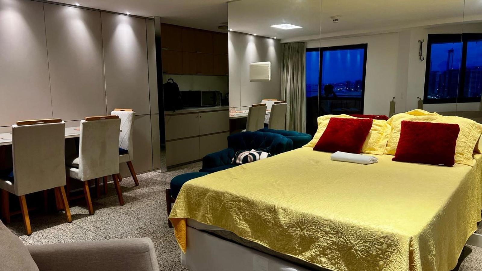 Flat Particular Em Blue Tree Towers Beira Mar Fortaleza Extérieur photo